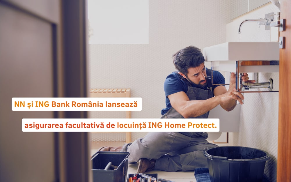 NN și ING Bank România lansează asigurarea facultativă de locuință ING Home Protect.	De acum, clienții ING își pot asigura locuința 100% online, direct din Home’Bank.