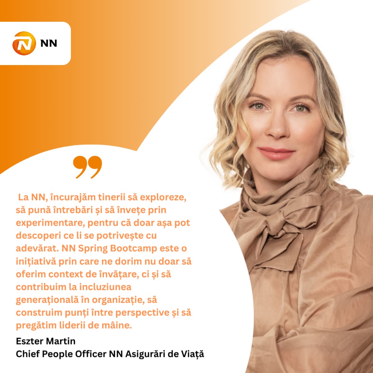 Eszter Martin, Chief People Officer NN Asigurări de Viață