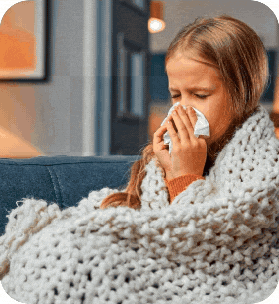 fetita care stranuta sanatate nn