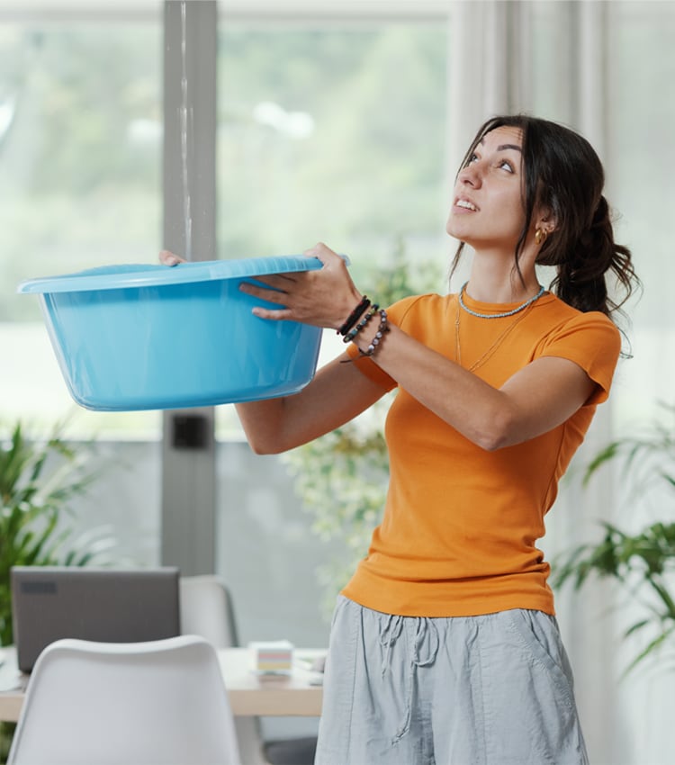 Femeie strange apa din apartament NN