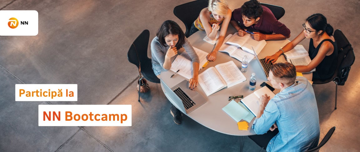 NN Bootcamp - programul de învățare accelerată și internship IT plătit