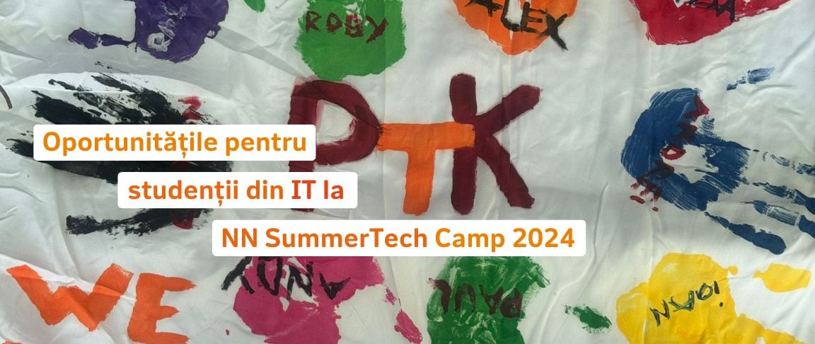 SummerTech Camp 2024: Susținem formarea practică pentru o carieră in IT