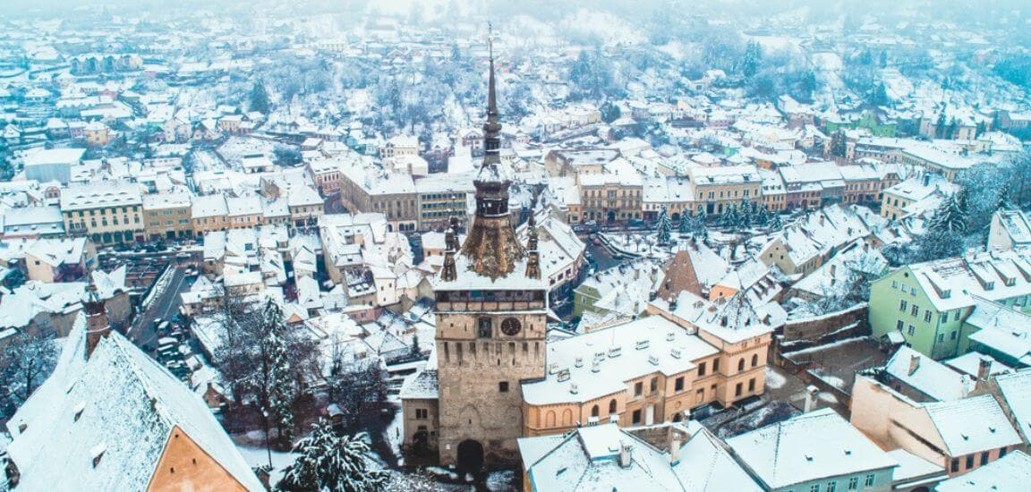 sighisoara iarna