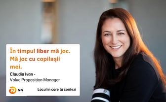 Claudia Ivan, Value Proposition Manager la NN