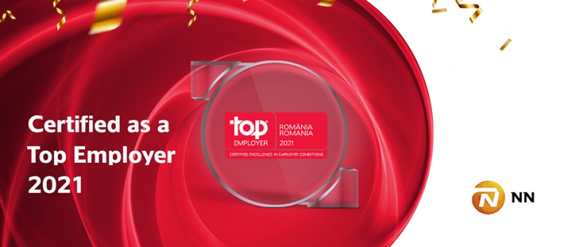 NN Top Employer 2021 NN was certificated as Top Employer 2021
