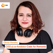 Olivia Vereha, COO si co-fondator Code for Romania